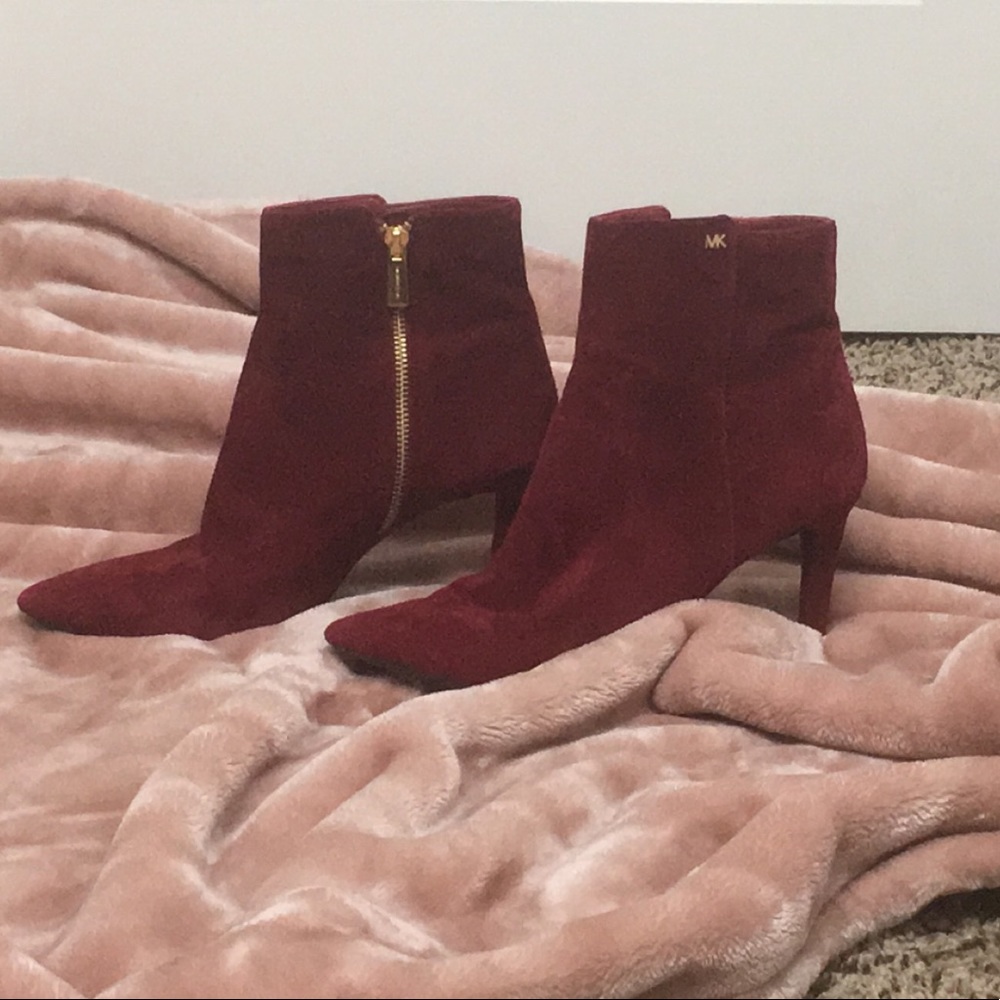 Michael Kors boots in red